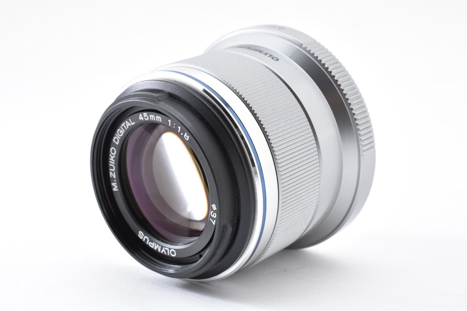 ★美品★ オリンパス OLYMPUS M.ZUIKO DIGITAL 45mm F1.8 シルバー ★完動品★ #A606208