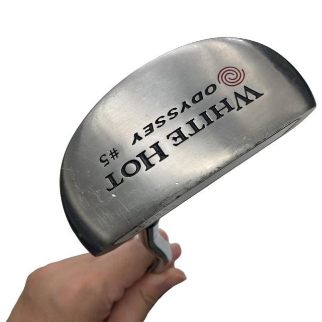 【中古】 オデッセイ WHITE HOT #5 35インチ パター PT スチール (フレックスその他) メンズ 男性用 右利き 右用 Cランク ゴルフクラブ