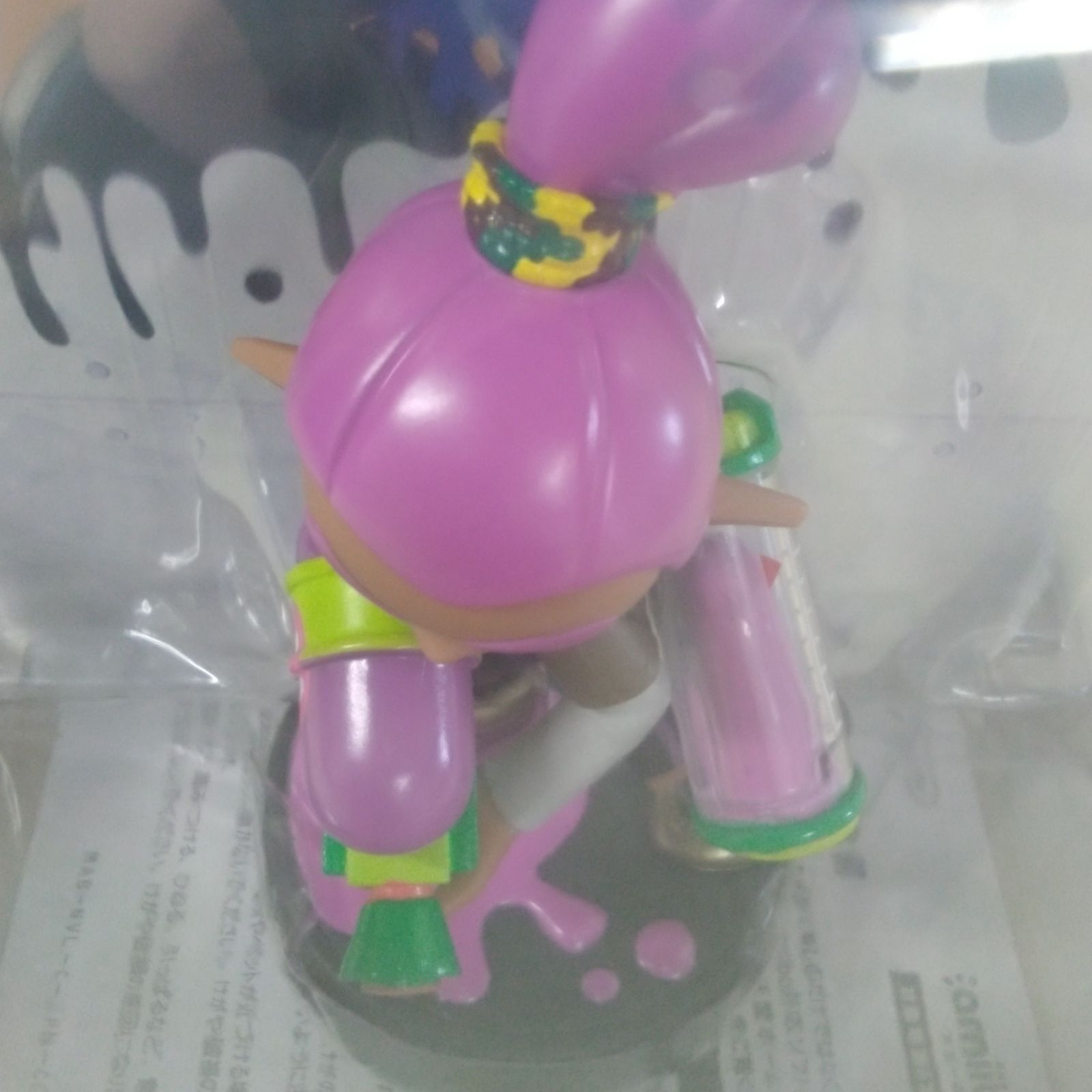 未使用 amiibo アミーボ スプラトゥーン イカ ボーイ パープル 任天堂