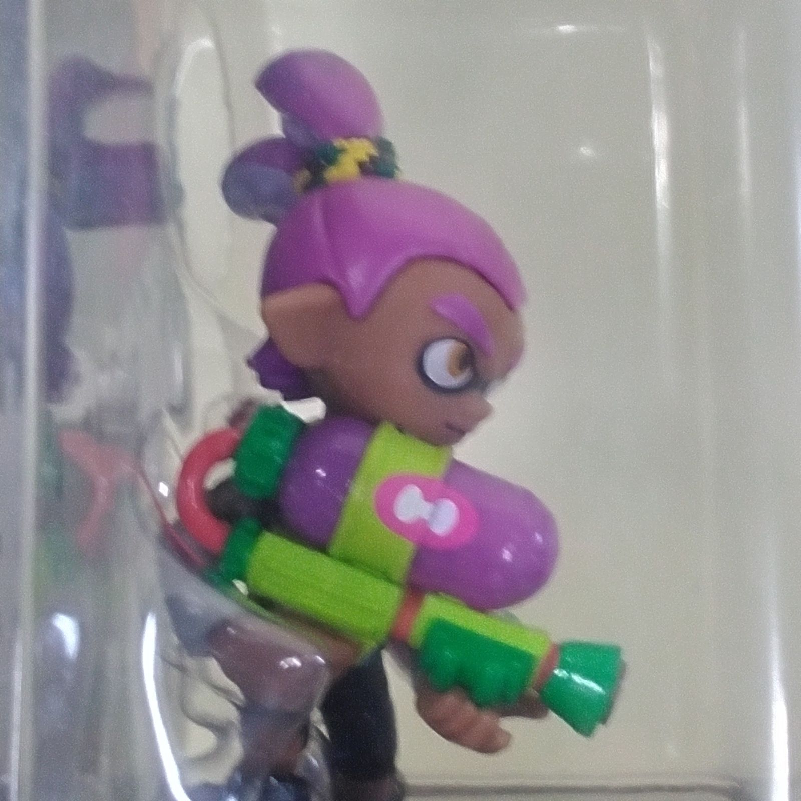 未使用 amiibo アミーボ スプラトゥーン イカ ボーイ パープル 任天堂