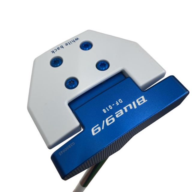 【中古】 キャスコ Blue 9/9 DF-018 34インチ パター PT KBS CT TOUR PUTTER (フレックスその他) メンズ 男性用 右利き 右用 Cランク ゴルフクラブ