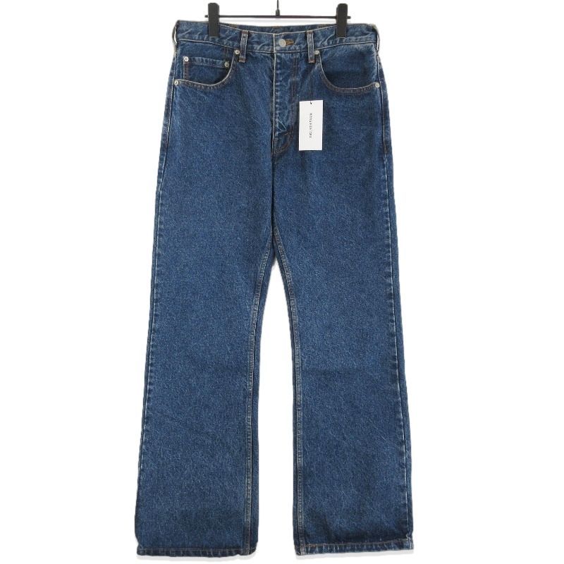 未使用 MIYAGI HIDETAKA ミヤギヒデタカ Standard Pants MYG001 デニムパンツ スタンダード USED加工 インディゴ L 71016507