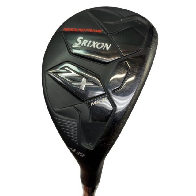 【中古】 ダンロップ SRIXON ZX Mk II HYBRID H4 ユーティリティ UT Diamana ZX-II 60 for Hybrid (フレックスS) メンズ 男性用 右利き 右用 Cランク ゴルフクラブ