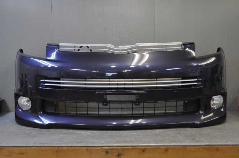フロントバンパー Fバンパー フォグランプ付 9AF 紫 (ZRR75 ZRR70) ヴォクシー ZS 前期 52119-28D50-K1 s026176J