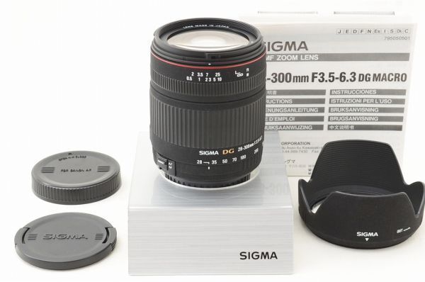 ☆極上美品☆ SIGMA シグマ 28-300mm F3.5-6.3 DG MACRO Canon用 ♯26080810