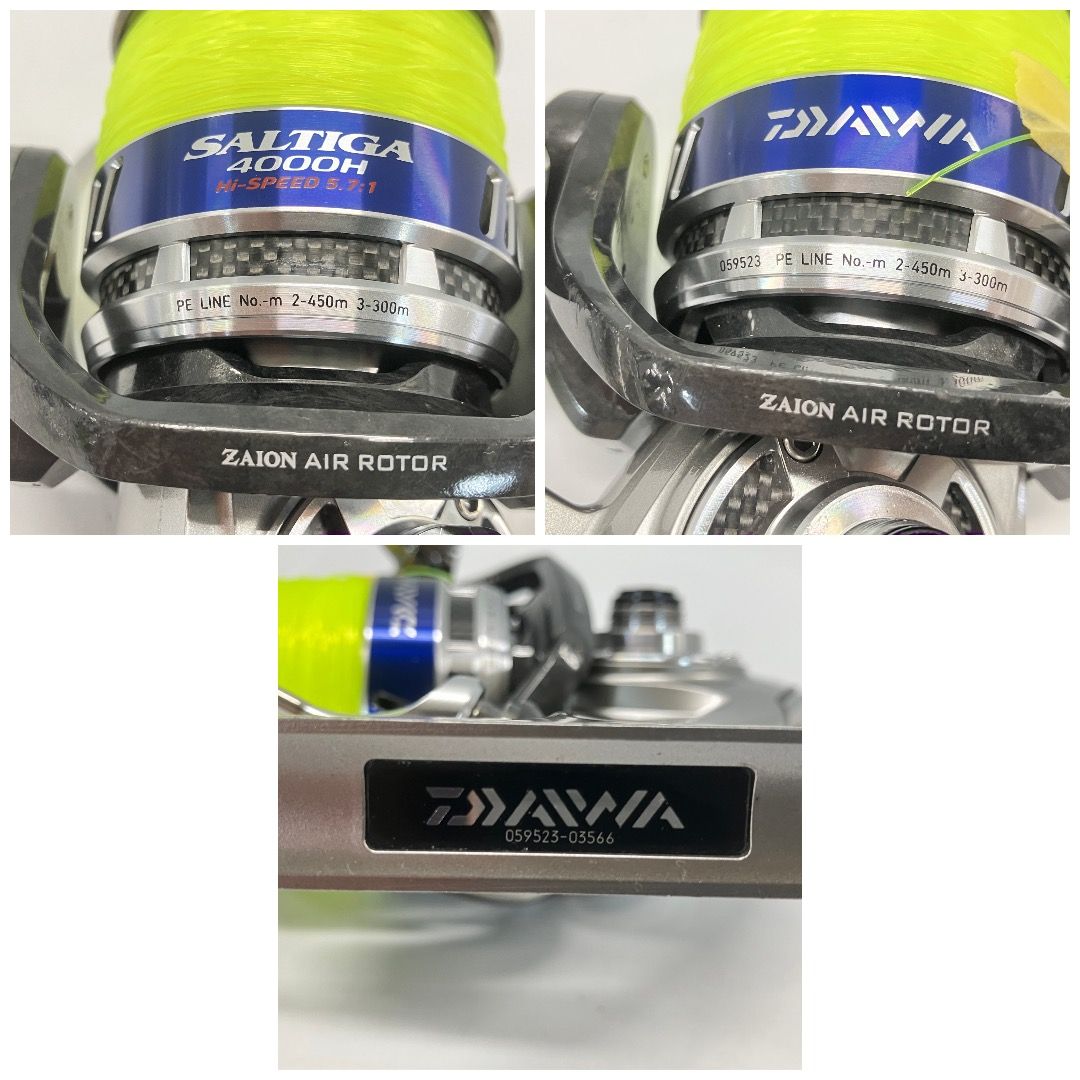 DAIWA SALTIGA 4000H ダイワ 10 ソルティガ スピニングリール 釣具 中古 W11518988