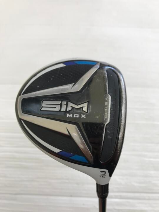 テーラーメイド　SIM MAX　15度　KUROKAGE XT60　Sフレックス　フェアウェイウッド　中古【最短即日発送】 11,732円