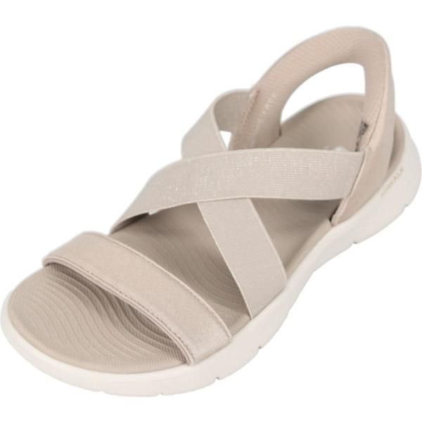 スケッチャーズ SKECHERS レディース サンダル スリップインズ ゴーウォーク フレックス サンダル - グリマー GO WALK FLEX SANDAL-GLIMMER トープ TPE 141489 スケッチャーズ SKECHERS レディース サンダル スリップインズ ゴーウォーク フレックス サンダル - グリマー GO WALK FLEX SANDAL-GLIMMER トープ TPE 141489