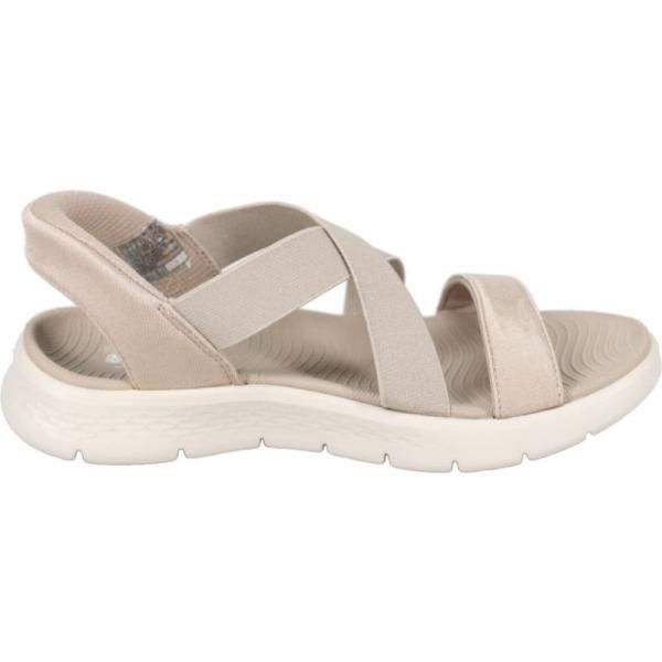 スケッチャーズ SKECHERS レディース サンダル スリップインズ ゴーウォーク フレックス サンダル - グリマー GO WALK FLEX SANDAL-GLIMMER トープ TPE 141489 スケッチャーズ SKECHERS レディース サンダル スリップインズ ゴーウォーク フレックス サンダル - グリマー GO WALK FLEX SANDAL-GLIMMER トープ TPE 141489