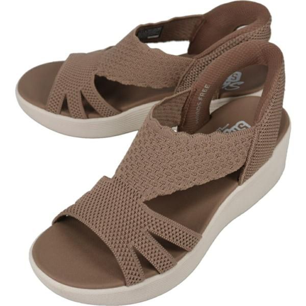 スケッチャーズ SKECHERS レディース サンダル スリップインズ パラレル ライト - サマー インバイト PARALLEL LITE SUMMER INVITE モカ MOC 120012