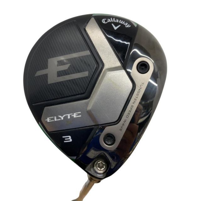 【中古】 キャロウェイ ELYTE X 3W フェアウェイウッド FW VENTUS GREEN 50 for CW(ELYTE FW) (フレックスSR) メンズ 男性用 右利き 右用 Cランク ゴルフクラブ