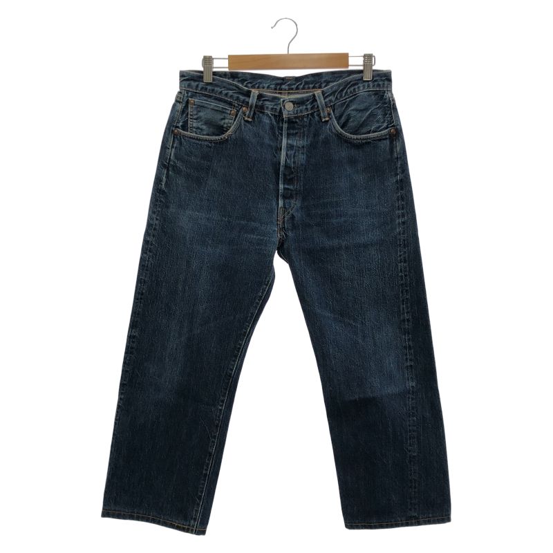 古*ー様 Levi's 501XX デニムパンツ W34 L36 中古】LEVI'S 501XX デニムパンツ W34 L36 ネイビー リーバイス[10