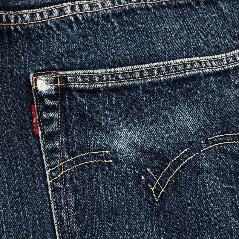 LEVI'S 501XX デニムパンツ W36 L36 中古】LEVI'S 501XX デニムパンツ W34 L36 ネイビー リーバイス[10