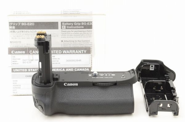 ☆美品☆ Canon キャノン バッテリーグリップ BG-E20 ♯26080808 8,496円