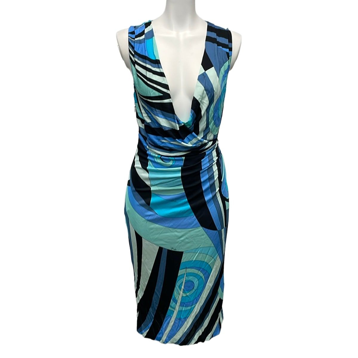 EMILIO PUCCI ノースリーブ ロングワンピースサイズ40 EMILIO PUCCI(PUCCI)(エミリオプッチ) ワンピース サイズI40 M