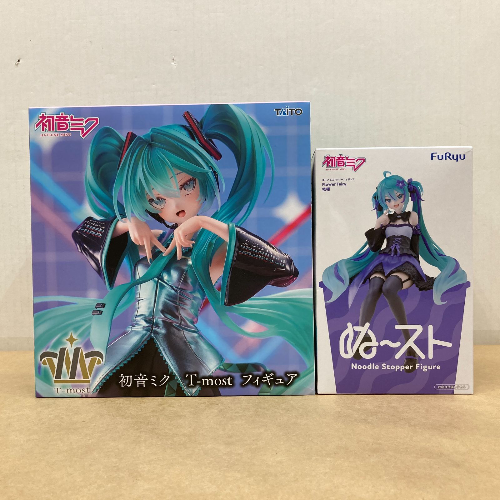 初音ミク　フィギュア9点まとめ売り 未開封 タイトー 初音ミク T-most ぬースト Flower Fairy 桔梗