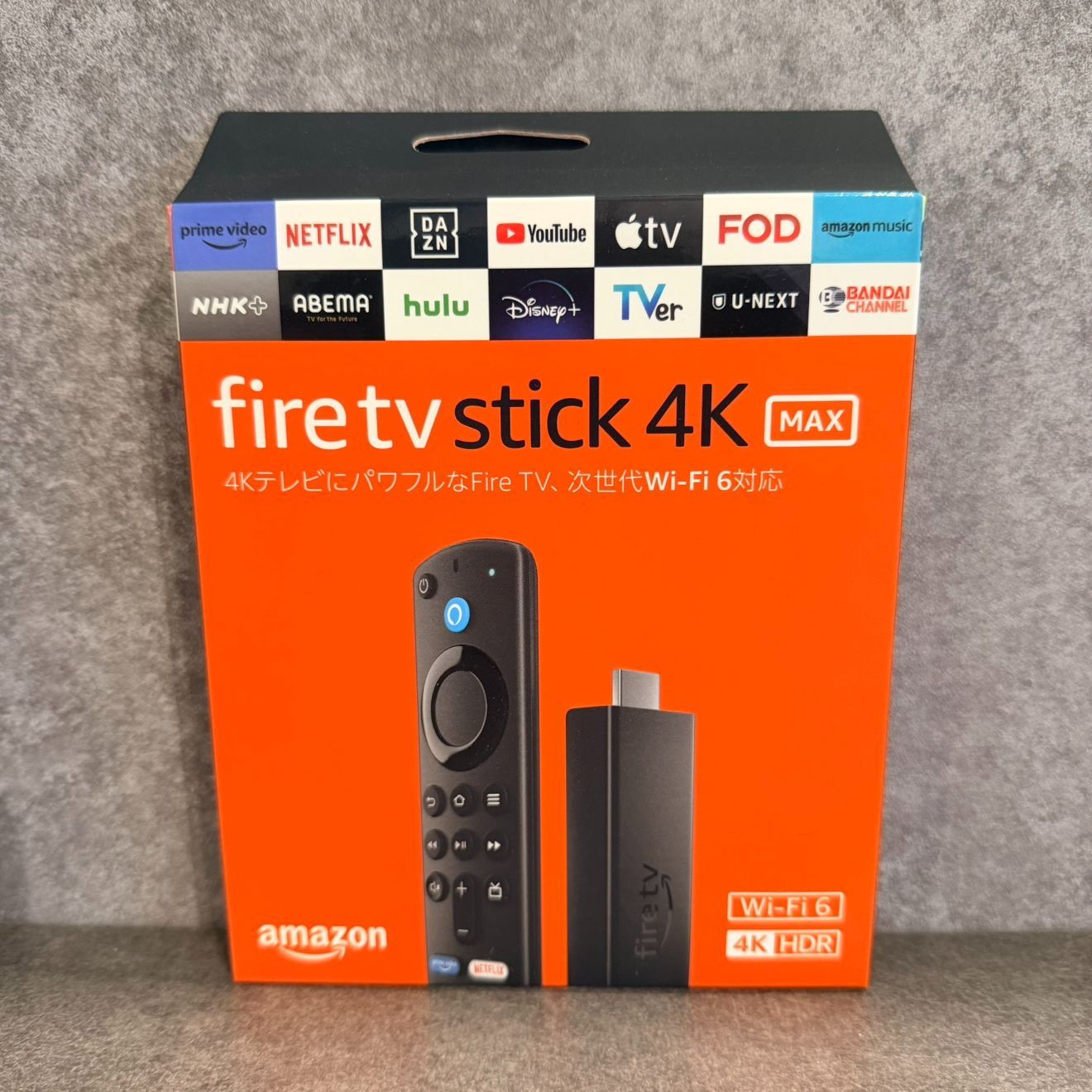 【新品】 Amazon Fire TV Stick 4K Max 第1世代 (Wi-Fi 6対応)