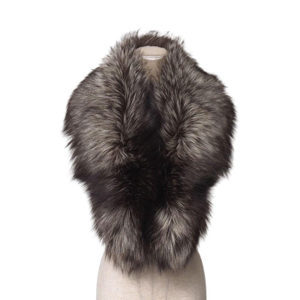 ■美品■SAGA FOX サガ フォックス ショール シルバーフォックス 毛皮 ティペット ロング ブランド古着【中古】20260811/RB0496 6,160円