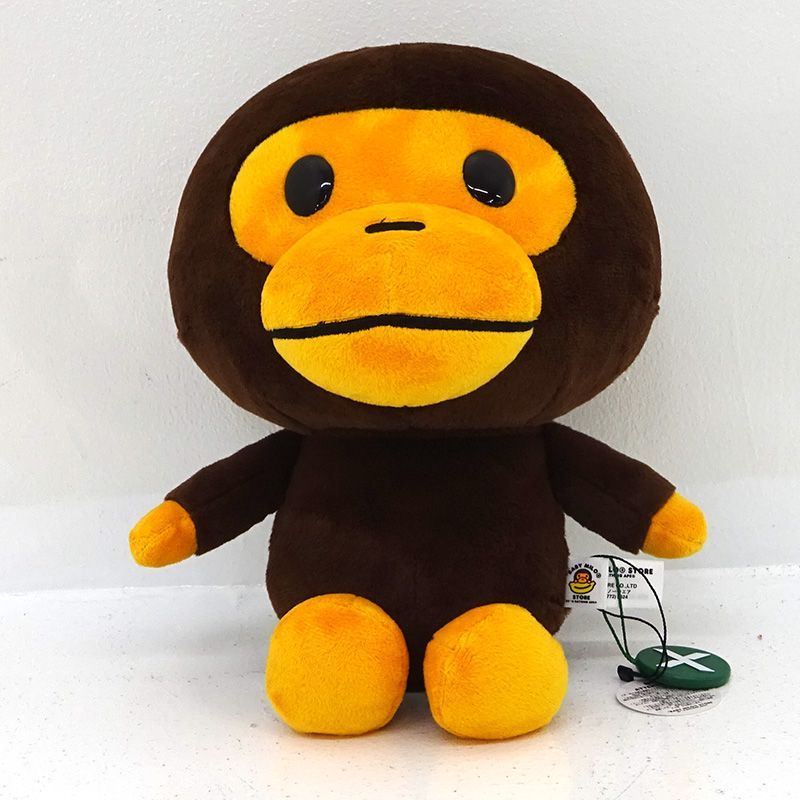 BAPE ぬいぐるみ　高さ30センチ　アベイシングエイプおまけ付き 三重店】A BATHING APE BABY MILO ぬいぐるみ 全高約30cm ※箱傷み大