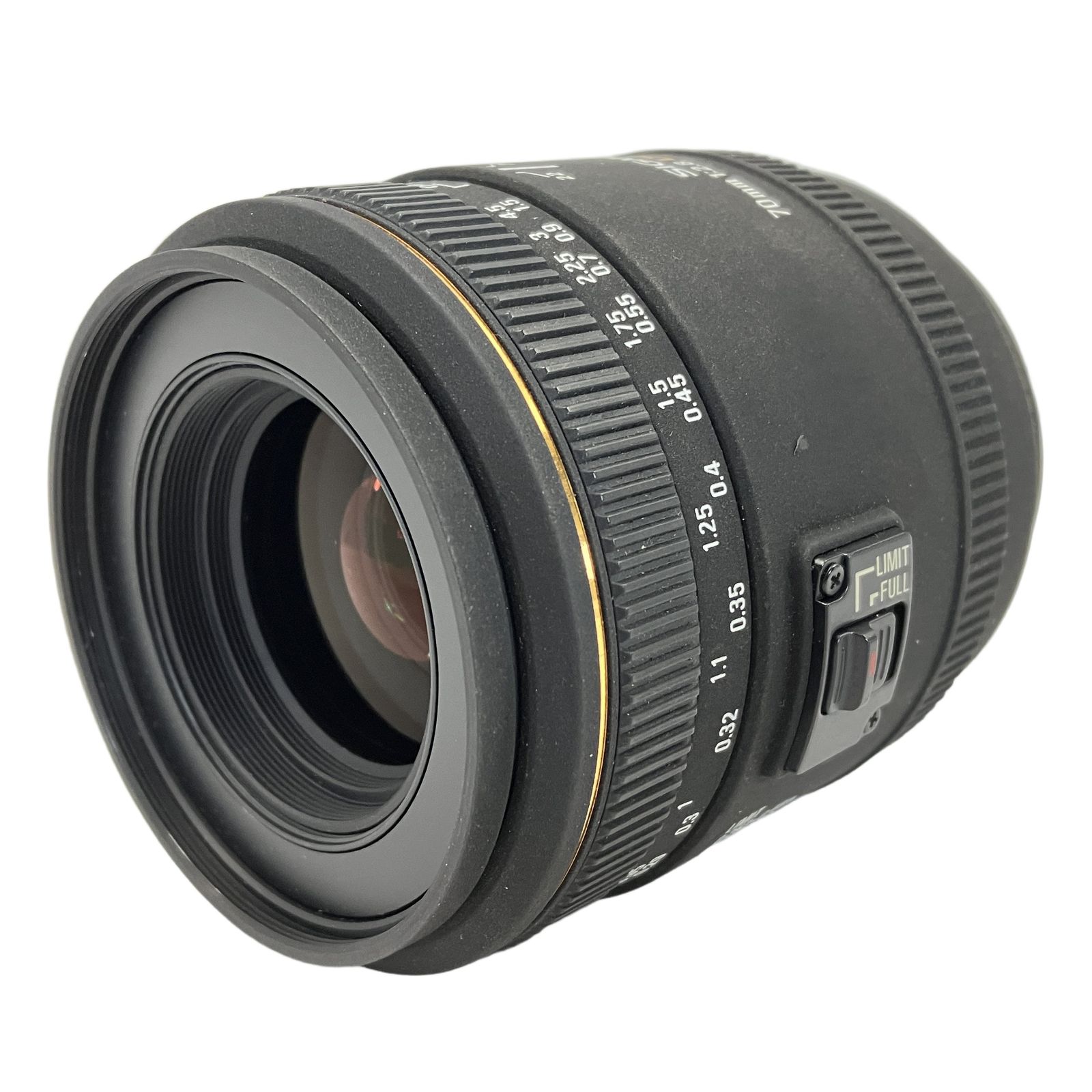 中古　SIGMA 70mm F2.8 DG MACRO レンズ SIGMA 70mm F2.8 EX DG MACRO Nikon用 単焦点 レンズ シグマ 中古
