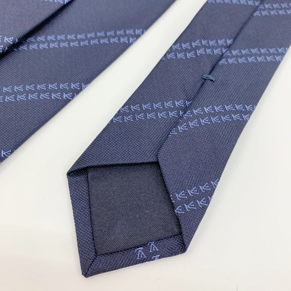 LOUIS VUITTON ルイヴィトン ネクタイ LV ミニマル バンド 7CM シルク