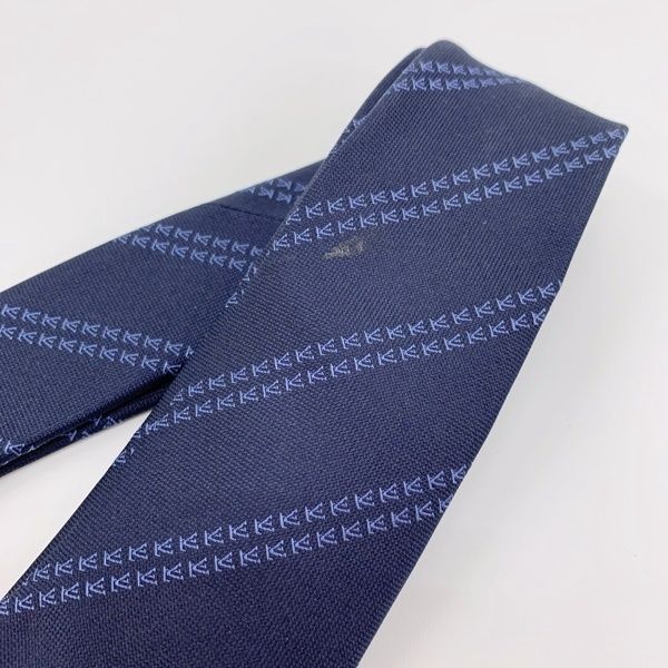 LOUIS VUITTON ルイヴィトン ネクタイ LV ミニマル バンド 7CM シルク
