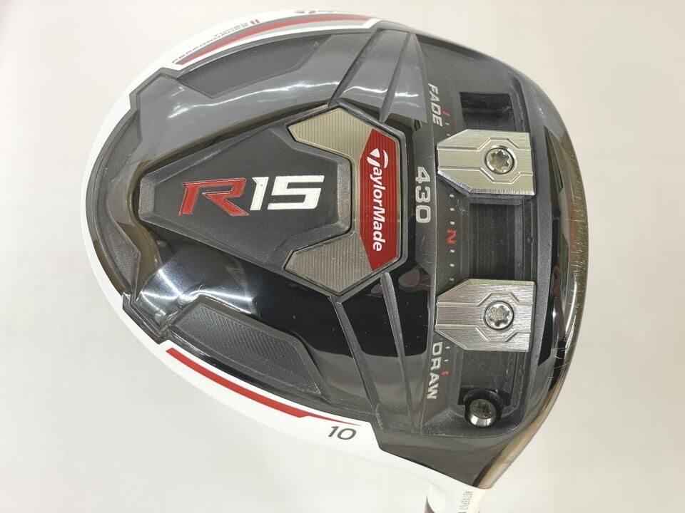 テーラーメイド　R15 430　10度　Speeder 661 EVOLUTION　Sフレックス　ドライバー　中古　ゴルフドゥ！岡山青江店【最短即日発送】