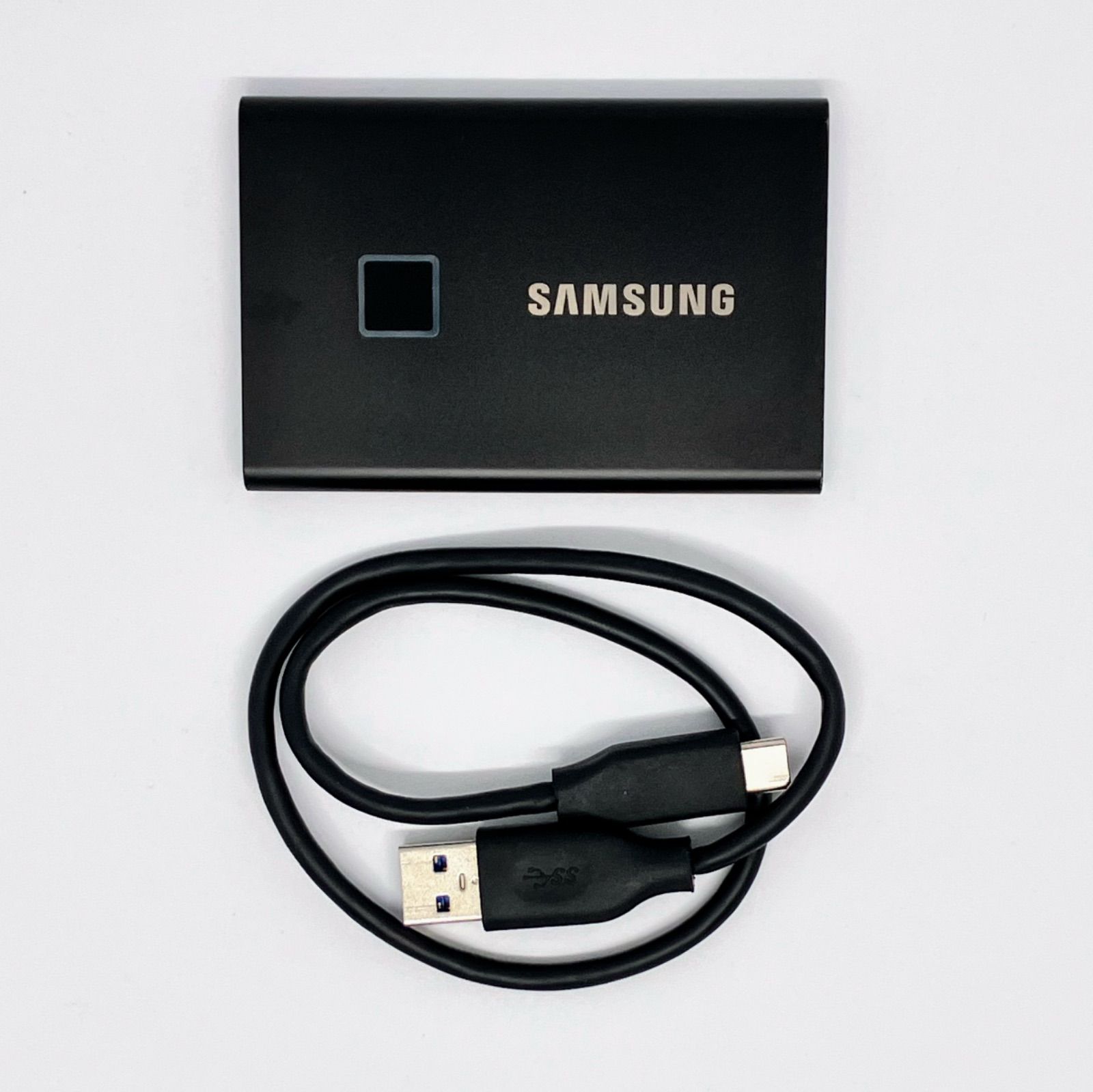 26080105 Samsung Portable SSD T7 Touch 1TB MU-PC1T0K ポータブルssd