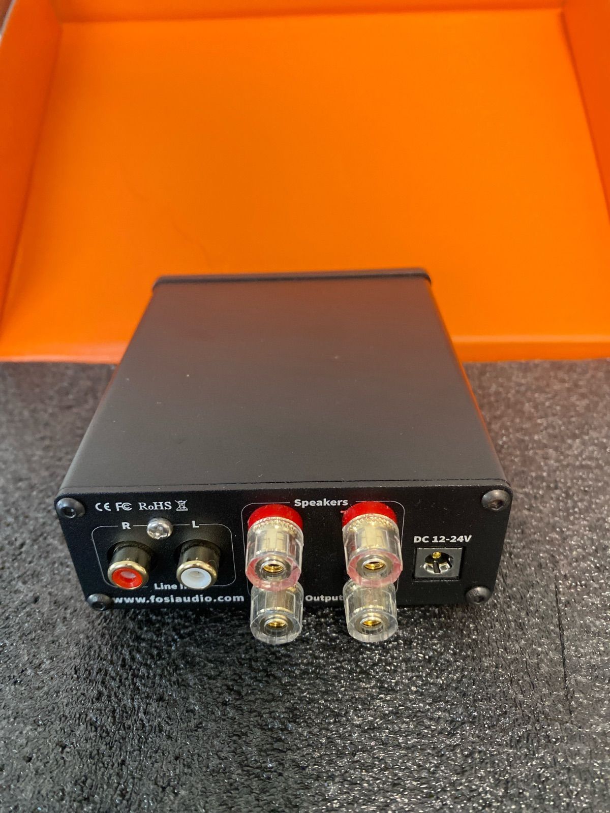 美品】Fosi Audio TB10A 2ch 小型パワーアンプ（100W×2 / 電源