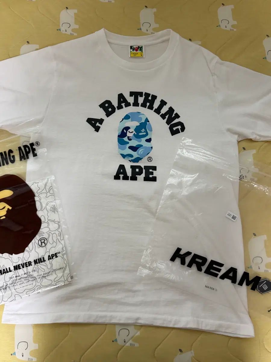 A BATHING APE アベイシングエイプ 半袖 L