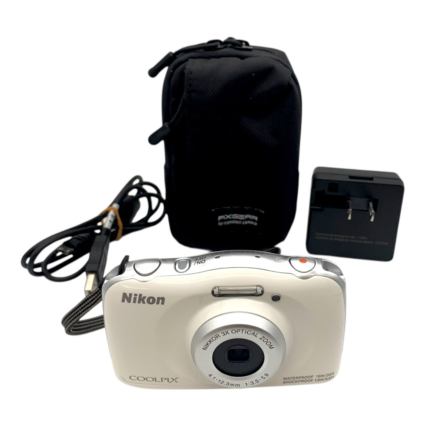 トクキレ】Nikon 防水・耐衝撃性能デジタルカメラ COOLPIX W150 中古