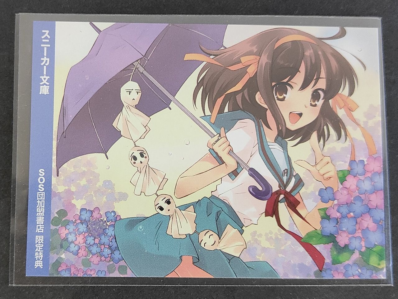 ACA650 Suzumiya Haruhi's Observation Card Suzumiya Haruhito Reca Kadokawa Shoten Sneaker Bunko SOS Group Member Bookstore Exclusive Bonus