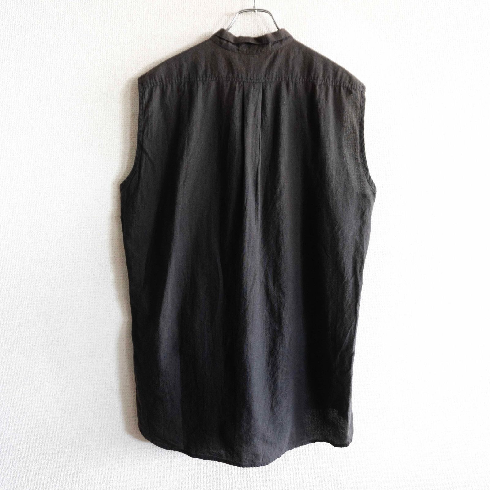 希少/アーカイブ】ANN DEMEULEMEESTERE 【ノースリーブ シャツ】 M