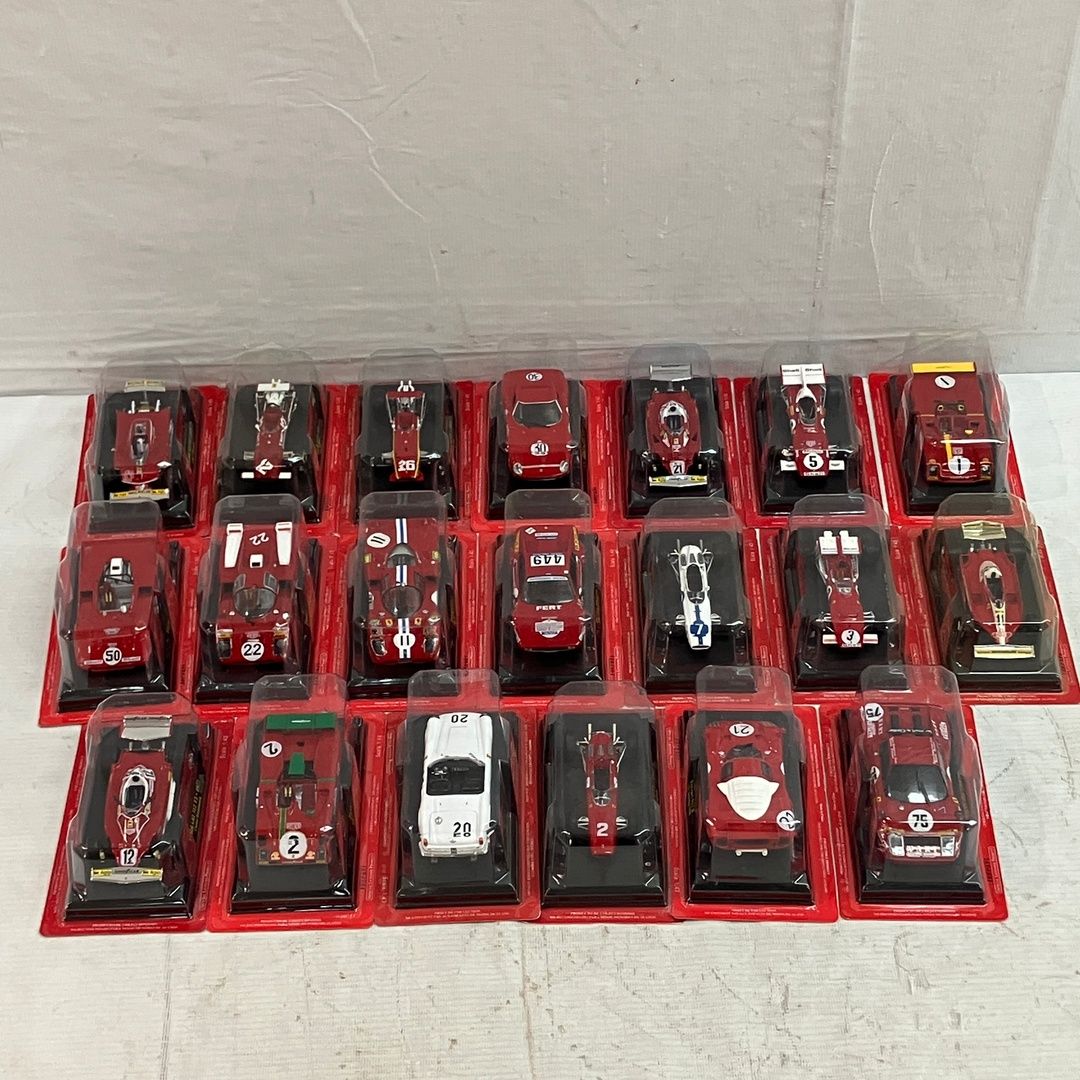 アシェット Ferrari ミニカー 1/43スケール 20台セット ③ アシェット フェラーリ コレクション 1/43 ミニカー 20台セット まとめ