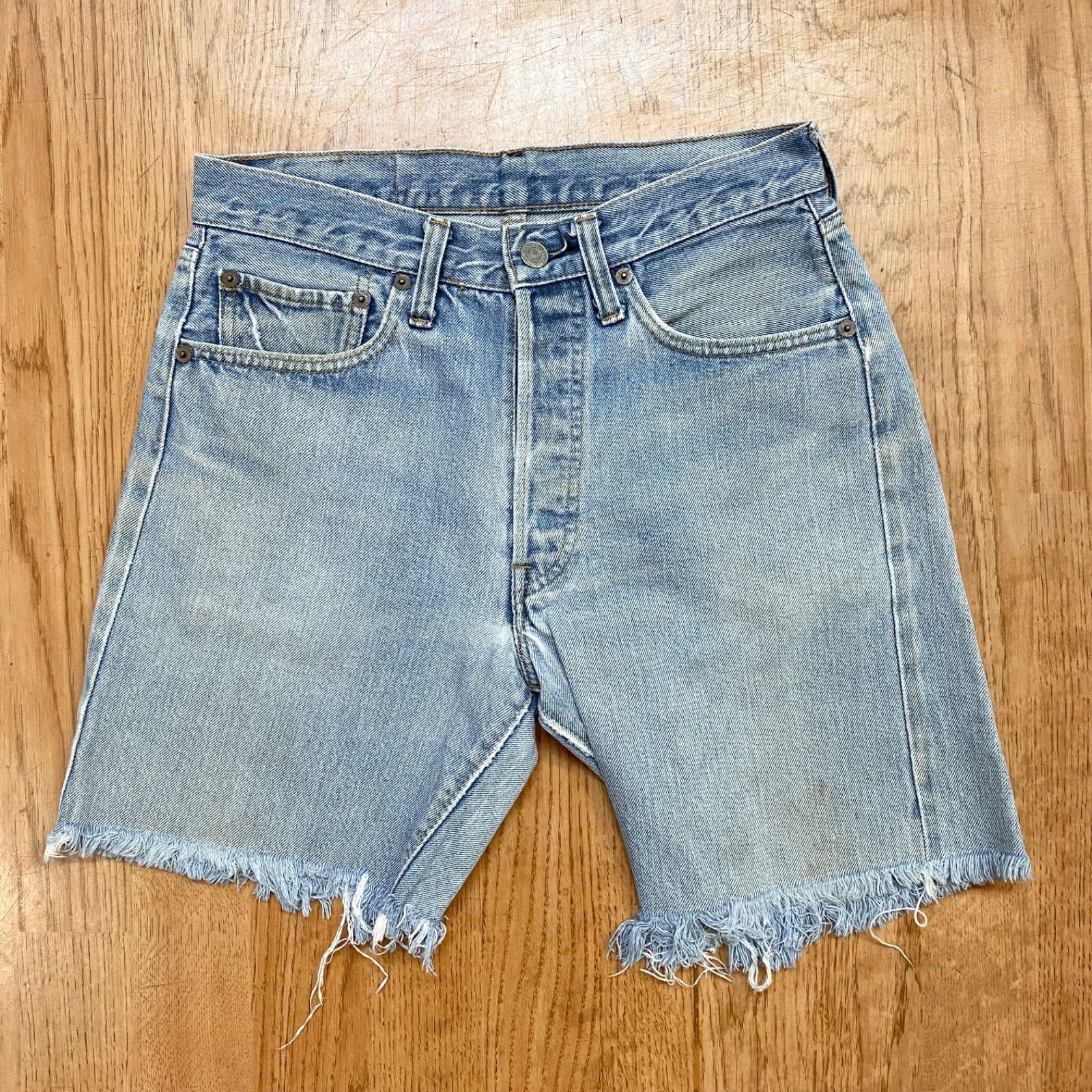 Levi's 501 W35 L29 ヴィンテージ 70's 66 デニムパンツ ショートパンツ ハーフパンツ