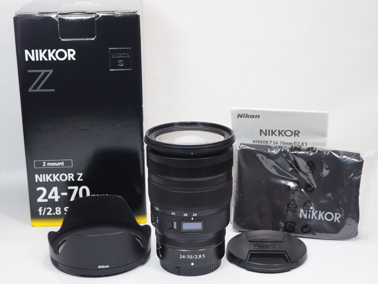 送料無料 美品 Nikon Z 24-70mm F2.8 S フード 元箱付き ニコン 管NI9753 105,490円
