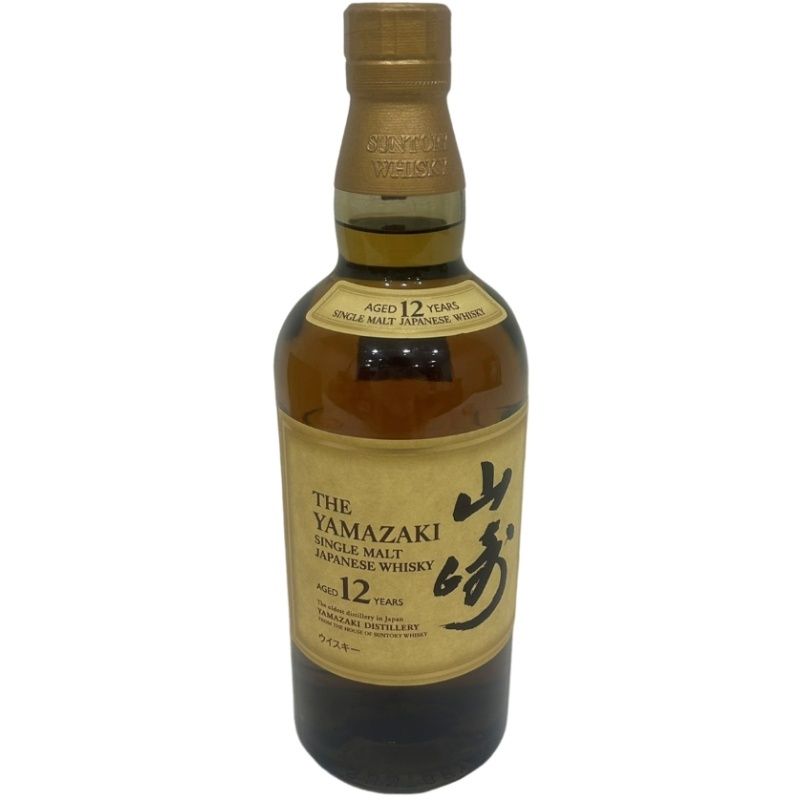 サントリー ウイスキー 山崎12年 シングルモルト ホログラム有 700ml 43度 【新品未開栓品】 12608K163