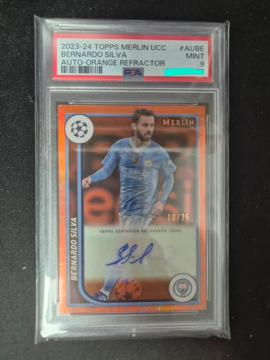 TOPPS ベルナルド・シルバ オート PSA9 25枚限定