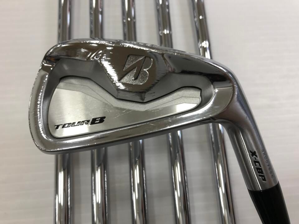 ブリヂストン　TOUR B X-CBP　NSプロ850GH　Sフレックス　アイアンセット　中古【最短即日発送】
