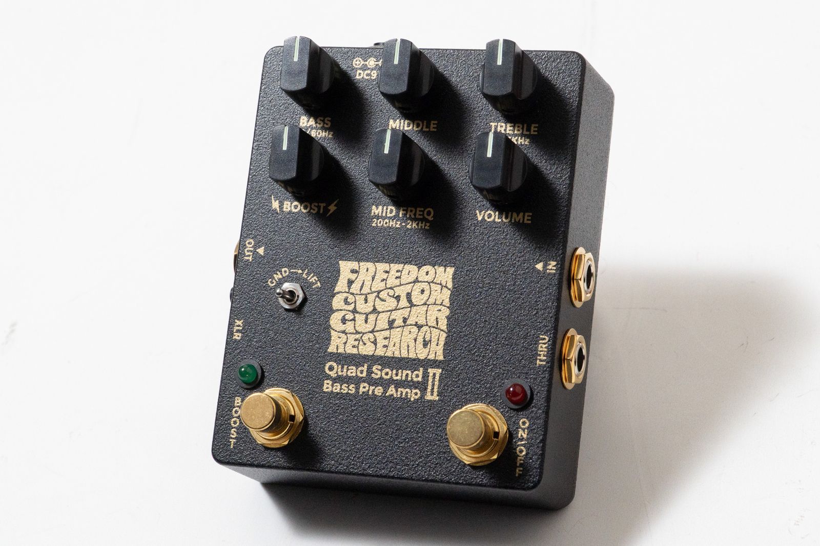 【new】Freedom Custom Guitar Research / Quad Sound Bass Pre Amp2 BK SP-BP-03BK/025【GIB横浜エフェクター館】エフェクター