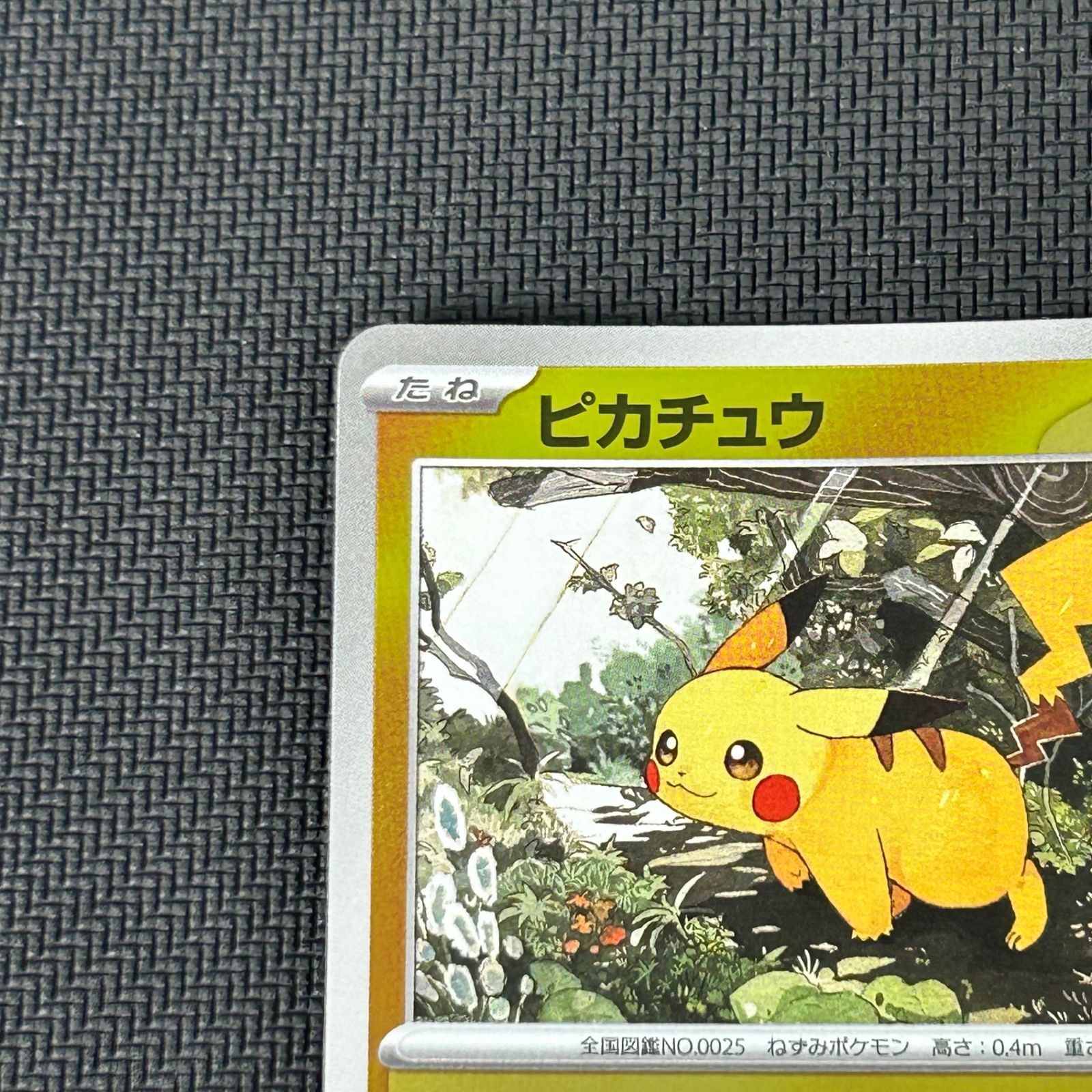 ポケカ ピカチュウ ミラー仕様 225/742 スタートデッキ100 バトル