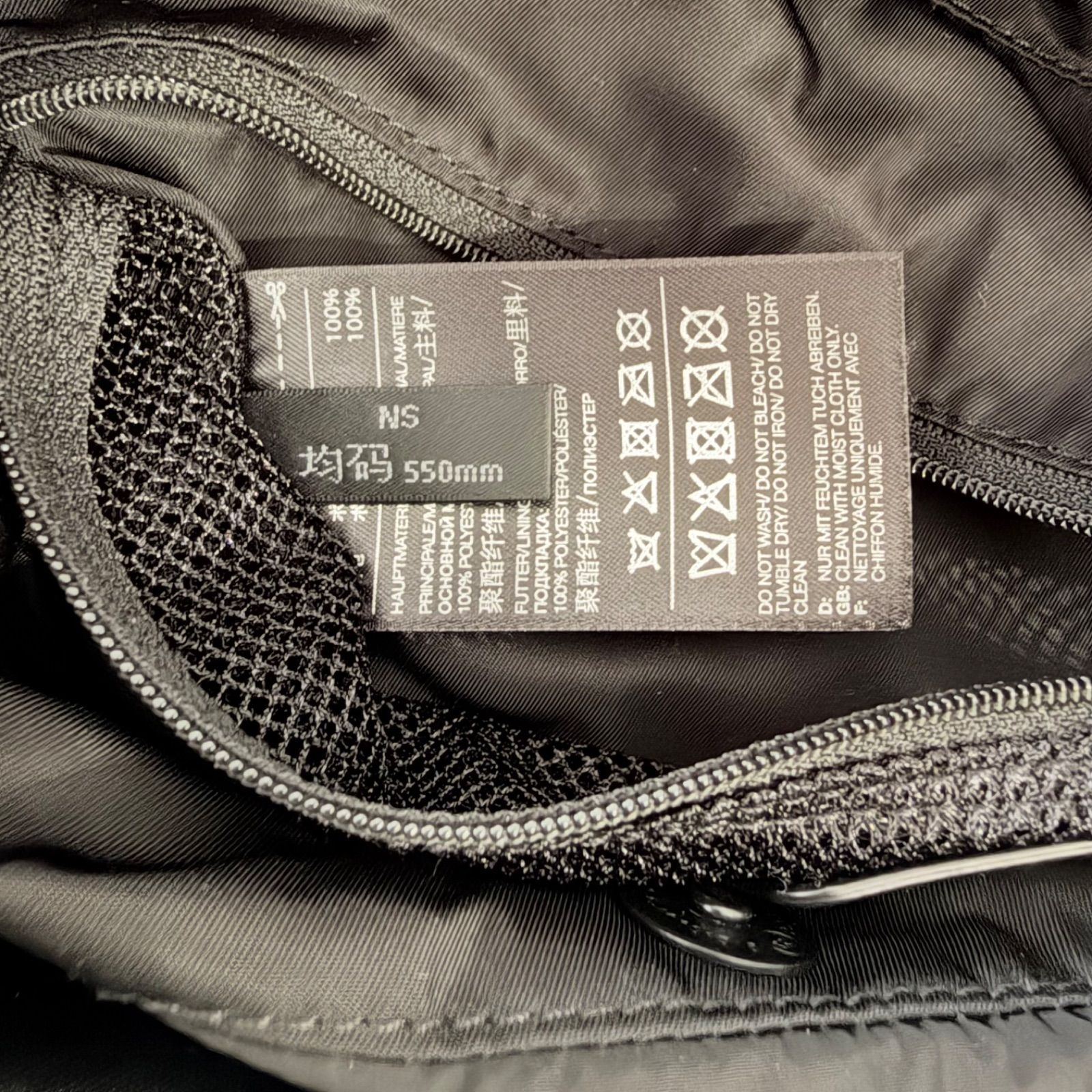 Y-3 パッカブル ショルダーバッグ 2WAY トート ロゴ プリント YOHJI