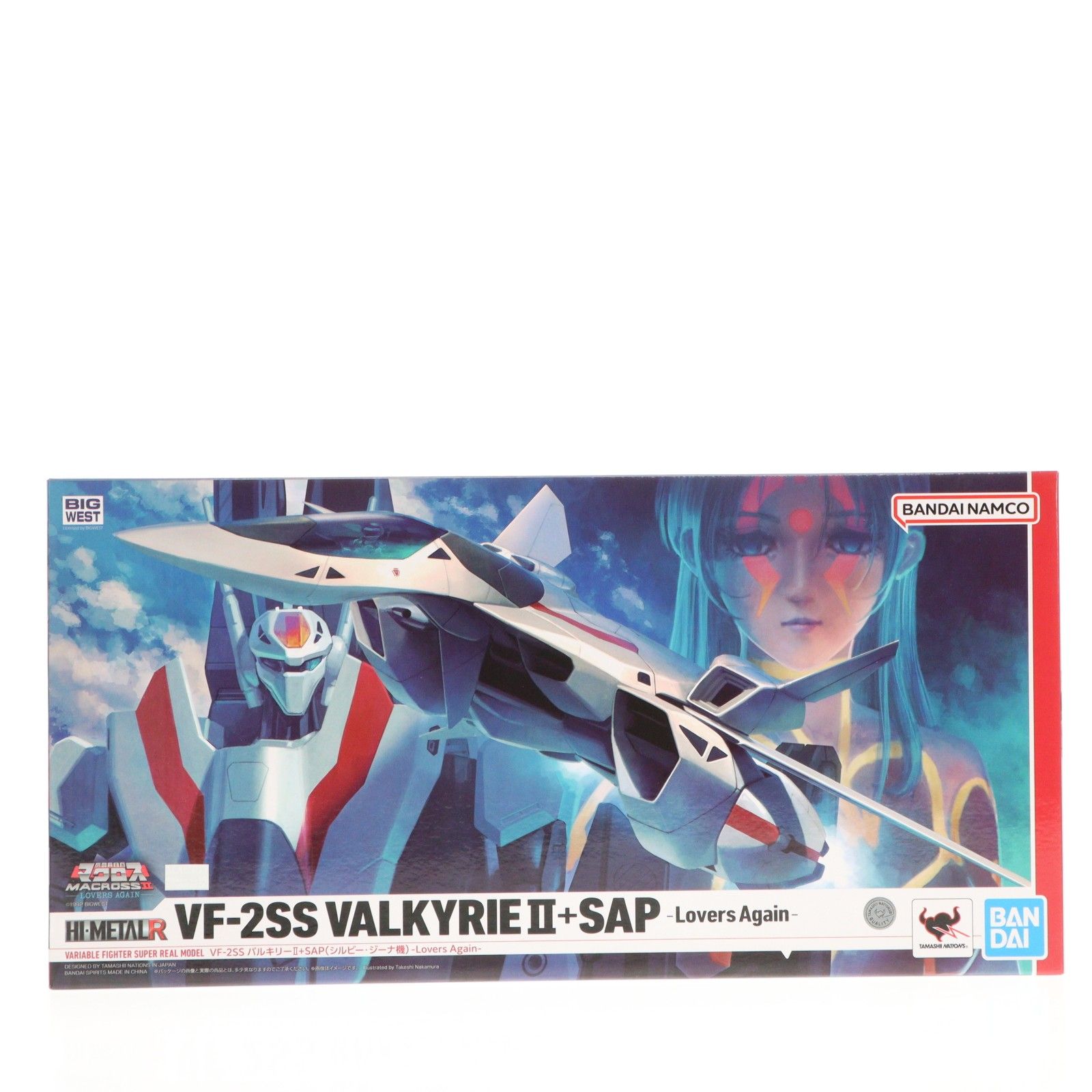 HI-METAL R VF-2SS バルキリーII+SAP(シルビー・ジーナ機)-Lovers Again- 超時空要塞マクロスII -LOVERS AGAIN- 完成品 可動フィギュア バンダイスピリッツ 9,363円