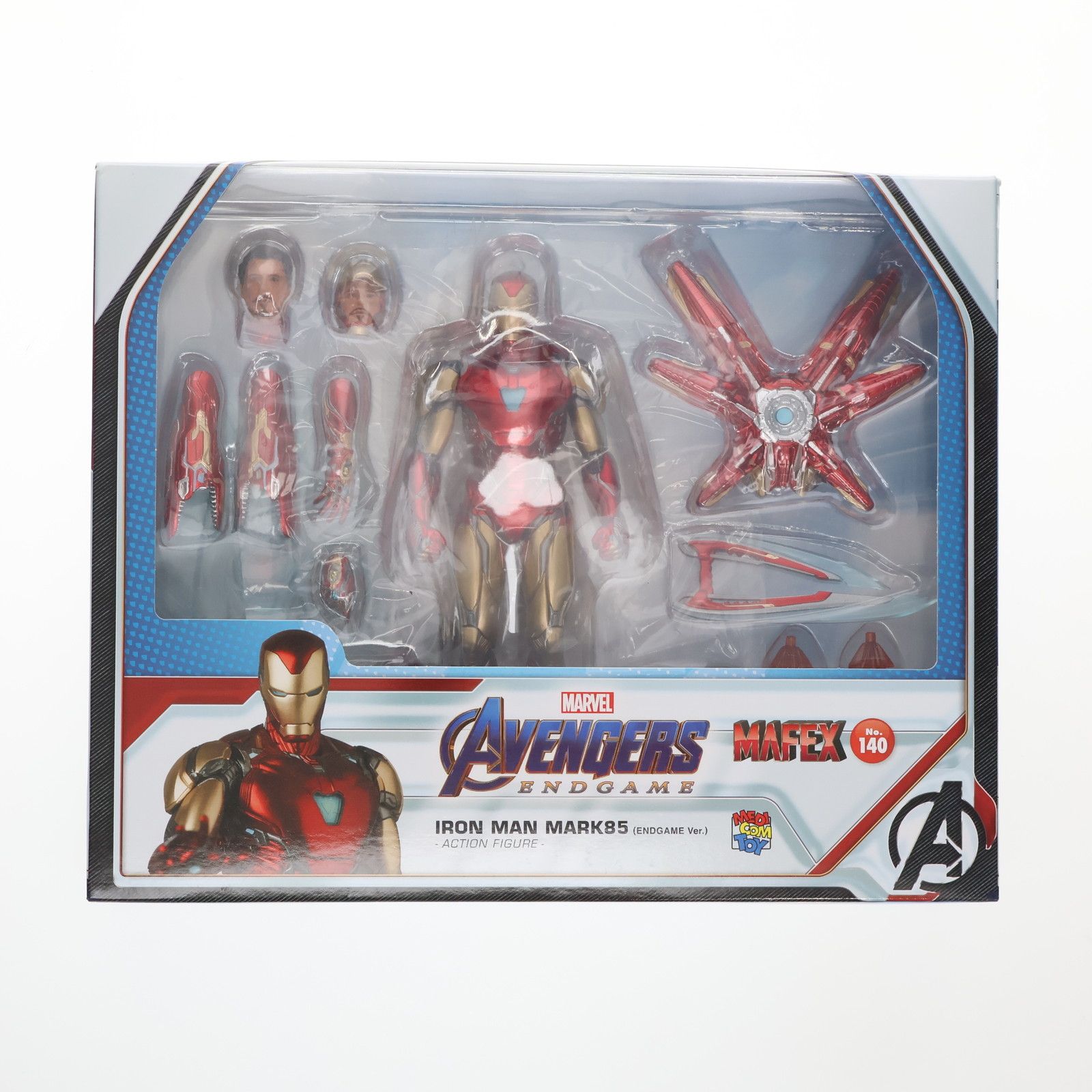 マフェックス No.136 MAFEX IRON MAN MARK85(Endgame Ver.)(アイアンマン マーク85 エンドゲームVer.) アベンジャーズ/エンドゲーム 完成品 可動フィギュア メディコム・トイ