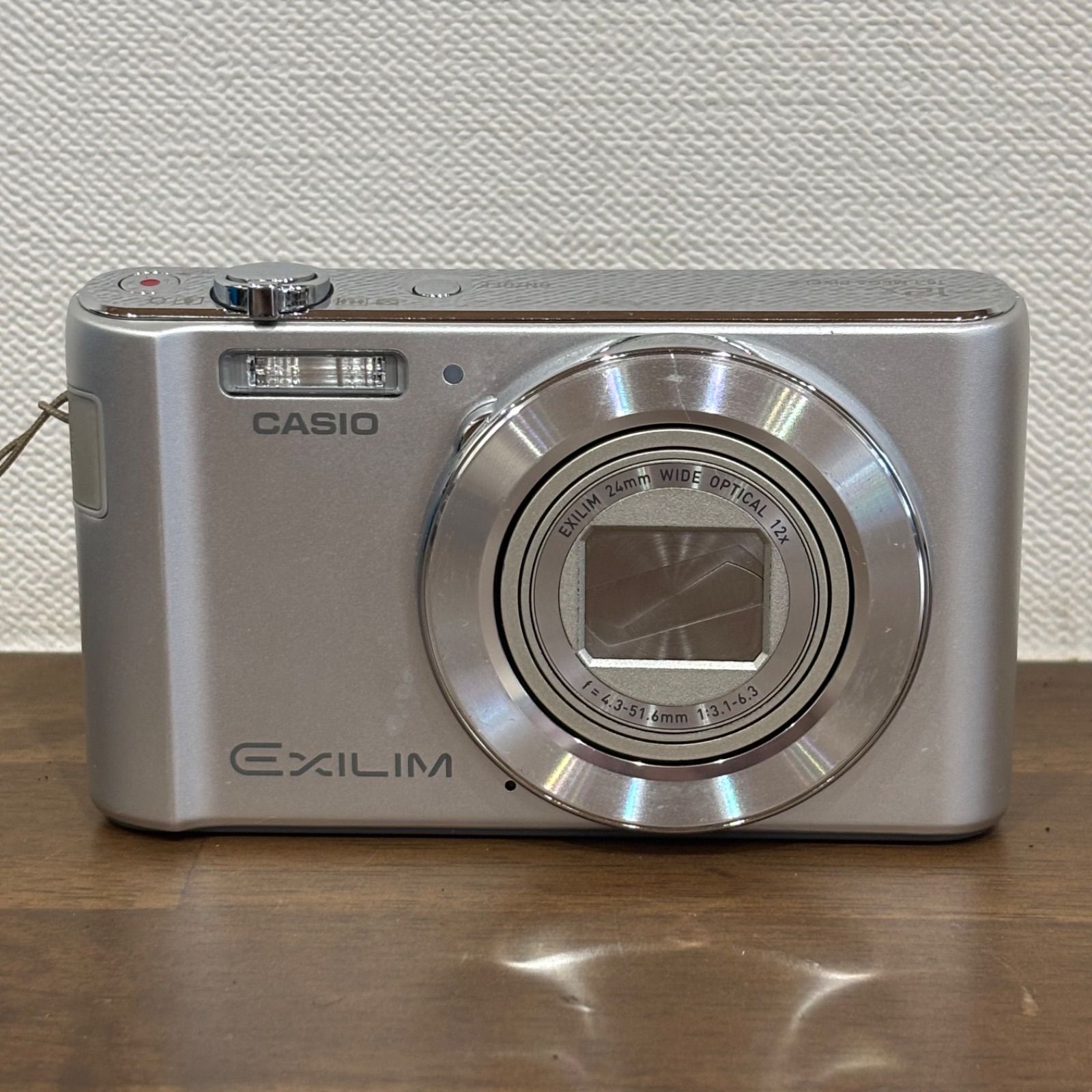 CASIO EXILIM EX-ZS240 シルバー デジカメ コンデジ 動作未確認