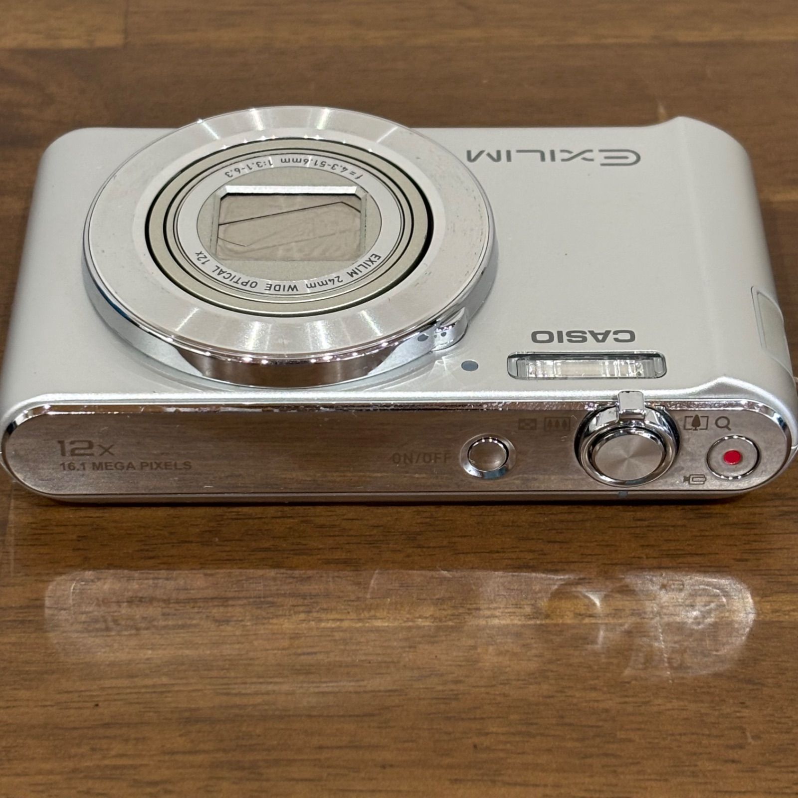 CASIO EXILIM EX-ZS240 シルバー デジカメ コンデジ 動作未確認