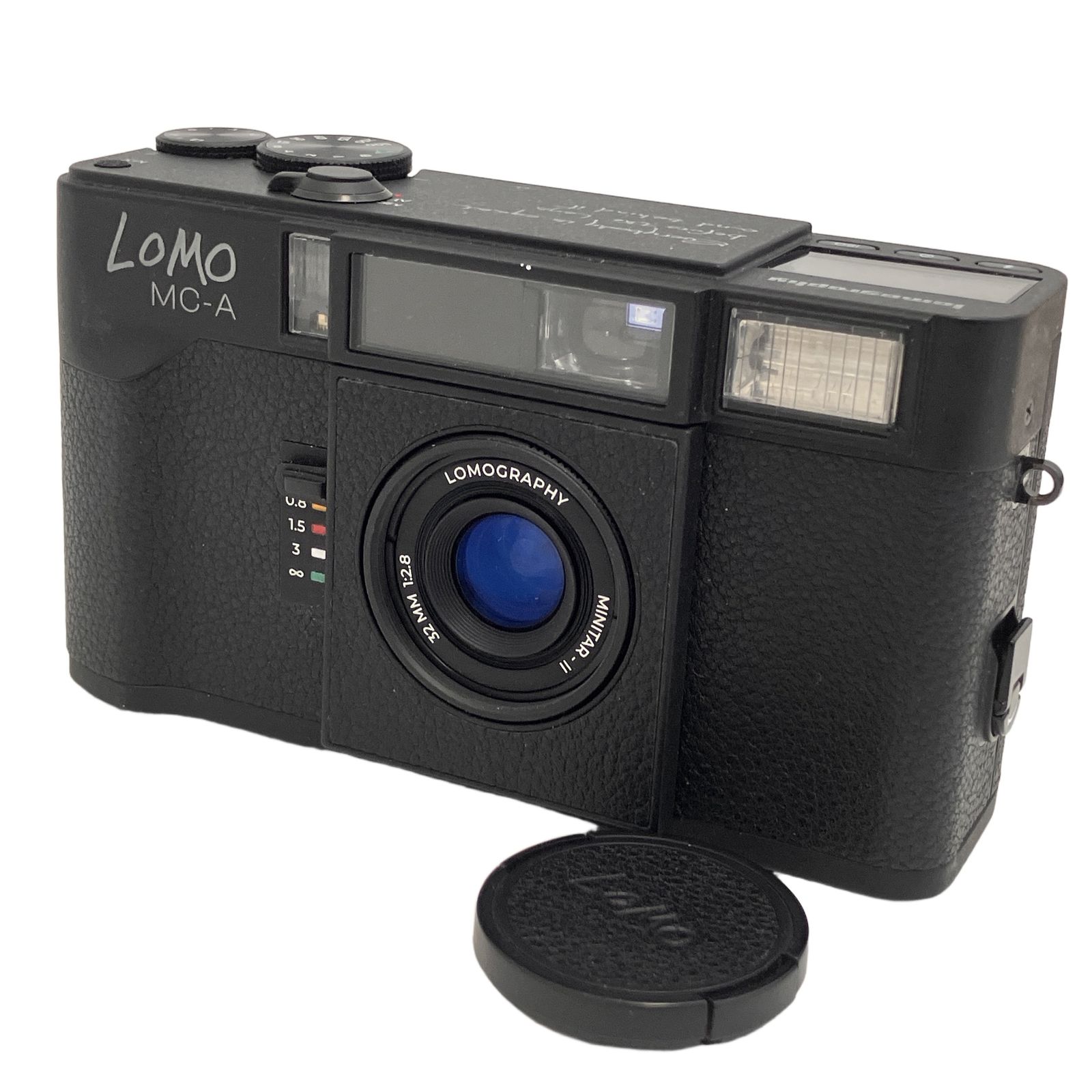 Lomo ロモ MC-A 35mm フィルムカメラ ブラック ロモグラフィー