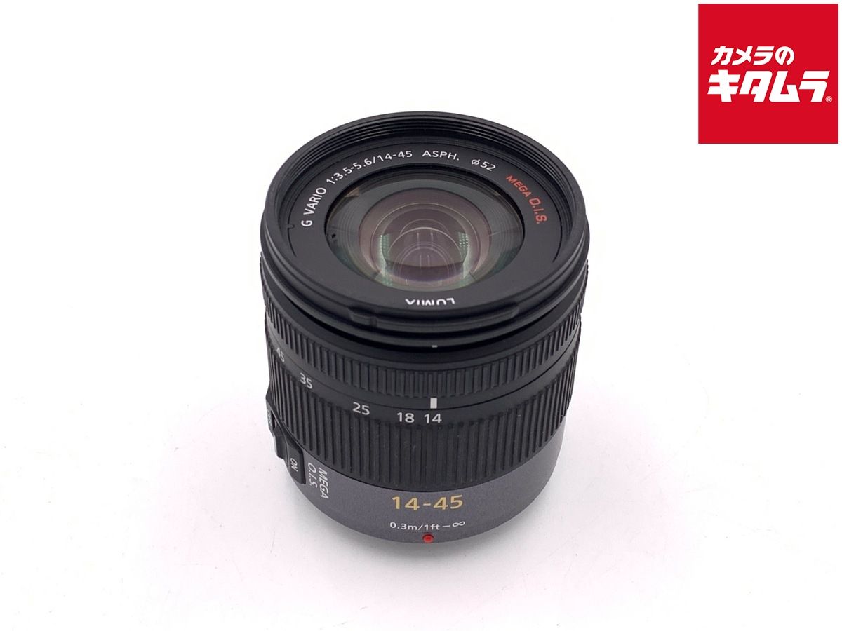 【中古】 【並品】 パナソニック LUMIX G VARIO 14-45mm/F3.5-5.6 ASPH./MEGA O.I.S [H-FS014045]