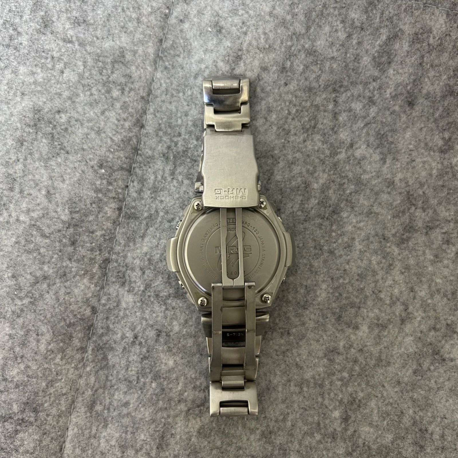 カシオ G-SHOCK MR-G MRG-130 デジアナ アナデジ フルメタル Gショック