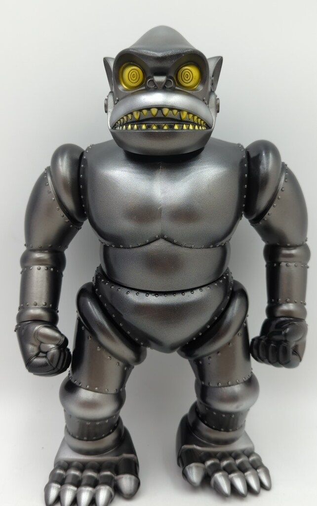 TARGET EARTH/MARMIT ジャイアントロボットコング 黒成型/銀塗装/金目